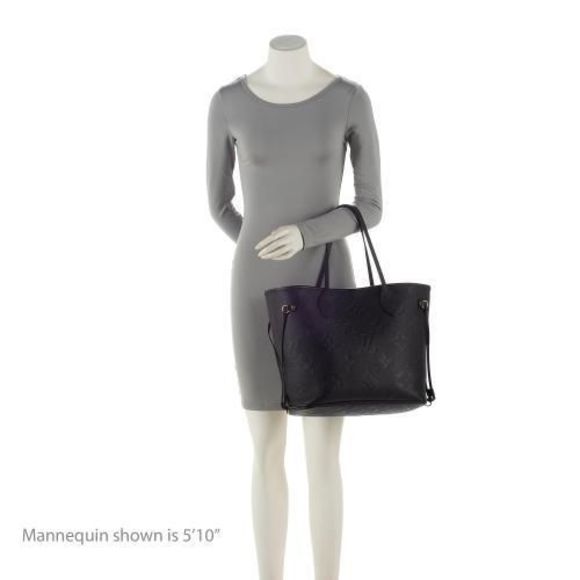 Louis Vuitton Giant Monogram Empreinte Neverfull MM Tote - Picture 5 of 10